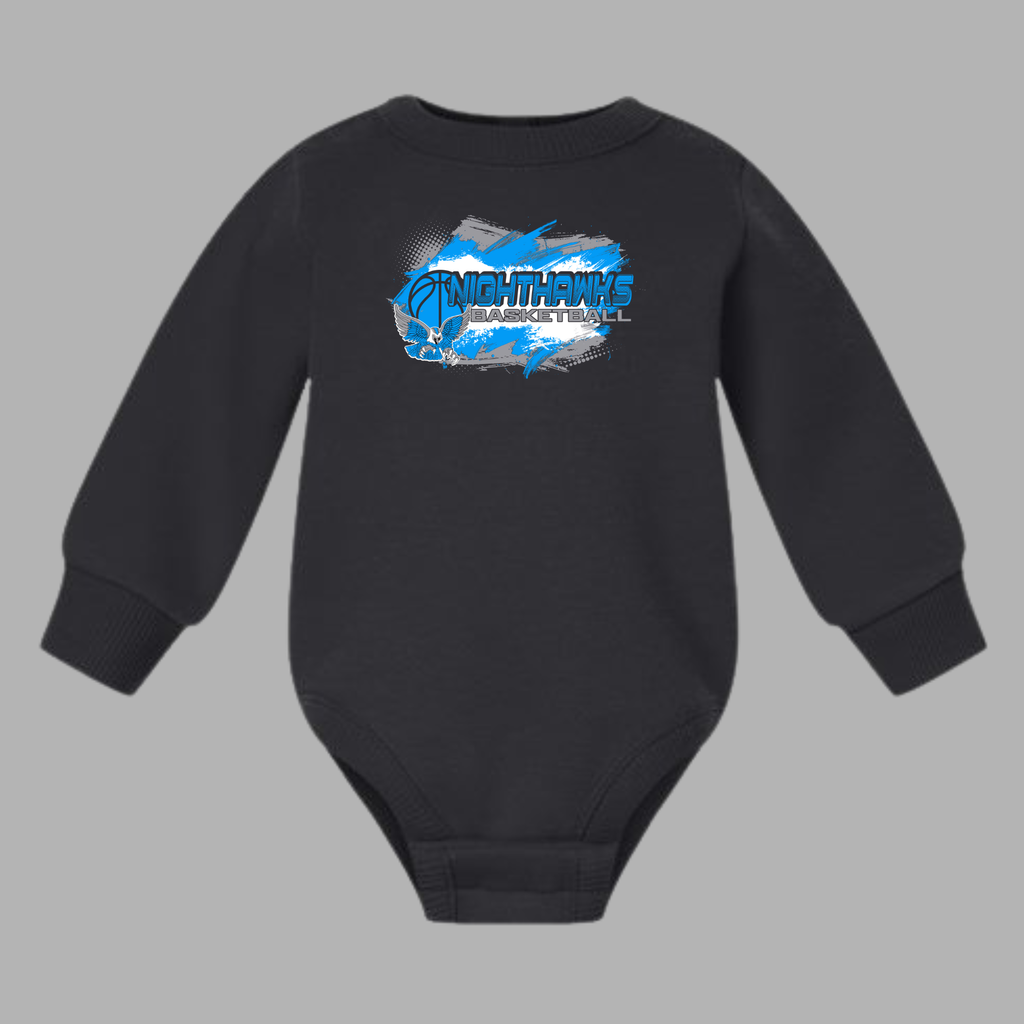 Infant Nighthawks Basketball Splatter