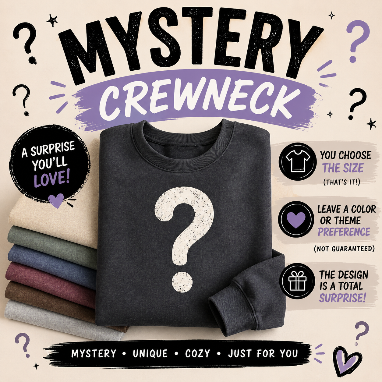Mystery Crewneck