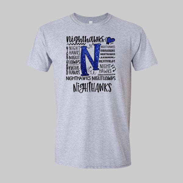 Adult Nighthawks Typography